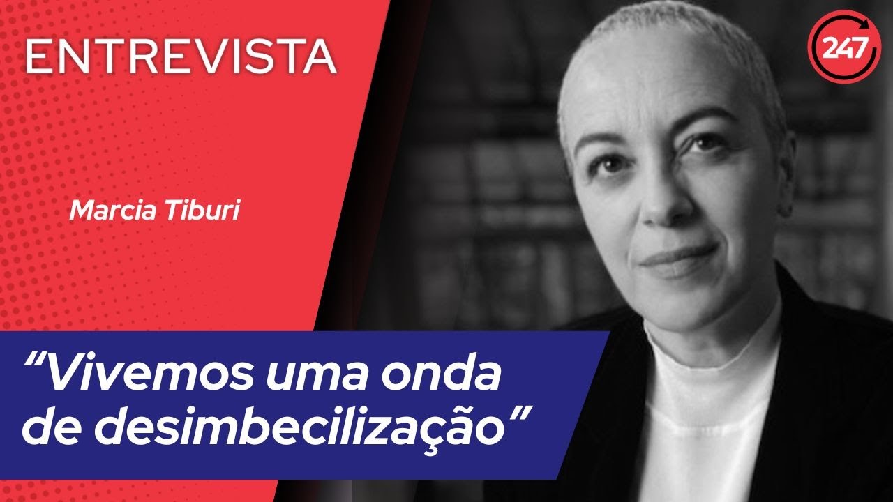 “Vivemos uma onda de desimbecilização”, diz Márcia Tiburi