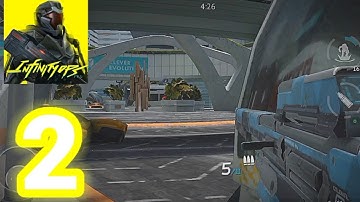 Infinity Ops:Online FPS Cyberpunk Shooter Gameplay Walkthroug #2 (Android/ios)
