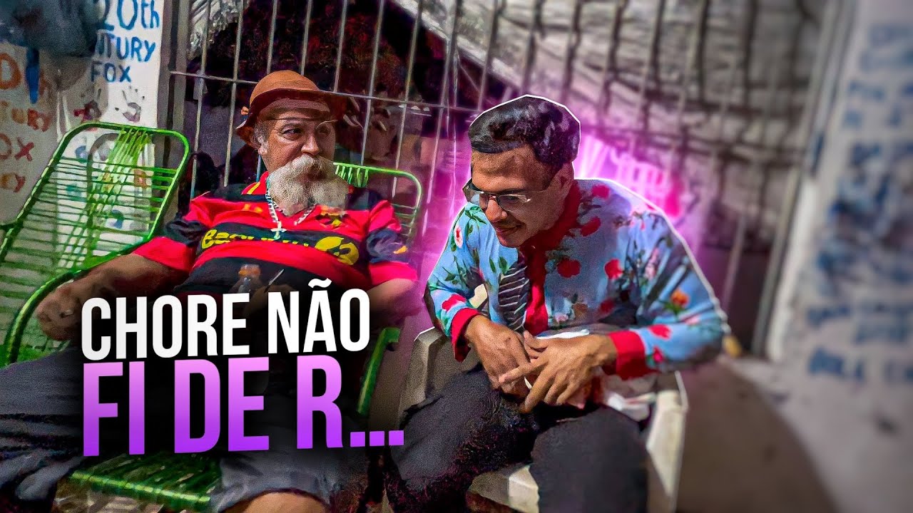 DIDINHO CHORANDO NA FRENTE DO SEU PAI LUIZ DO SOM