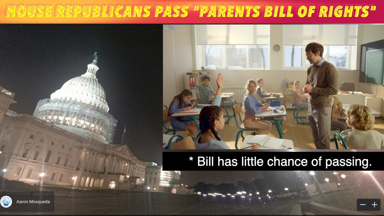 U.S. House Republicans Pass "Parents Bill Of Rights" - YouTube