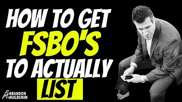 FSBO OBJECTION SCRIPTS (How To Get FSBO To List With You)