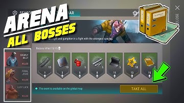 Arena Event | Defeat All Bosses ! Last Day On Earth Survival