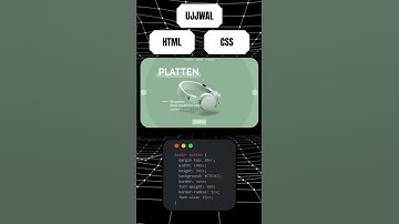 Create a Stunning Headphone Landing Page Using Only HTML & CSS | No JavaScript Needed! 🎧💻