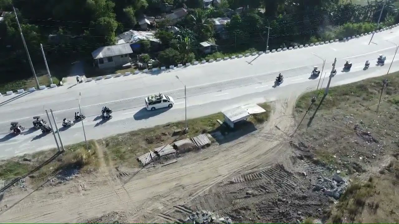 AERIAL FOOTAGE OF LATE DANIEL G. CALOSING