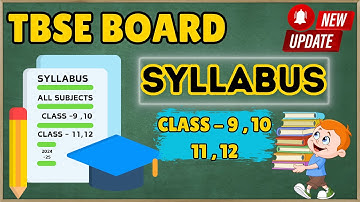 How To Download TBSE Board Syllabus  2024-25 | Step By Step | All Classes Every Subjects Syllabus .