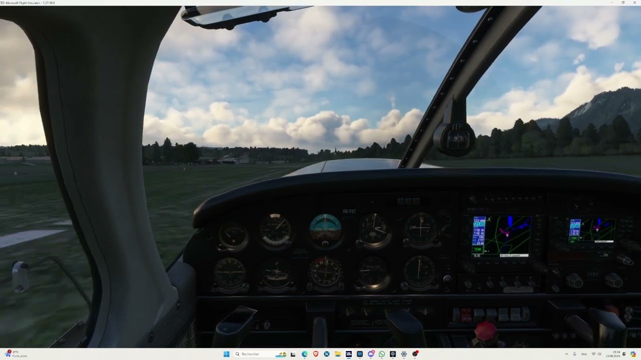 landing HB-PAT LSGT MSFS2020