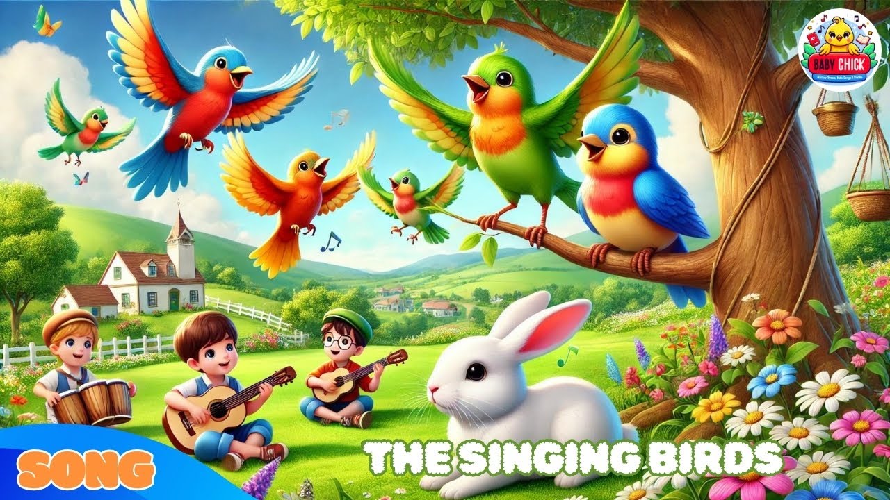 The Singing Bird | Educational Song | Sing and Dance | Nursery Rhymes and Songs for Kids
