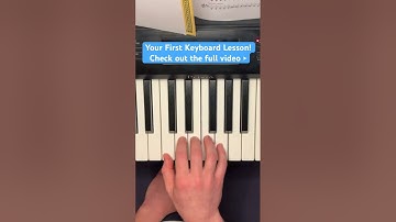 Your First C Chord #music #piano #keyboard #pianolessons #pianotutorial #pianolessonsforbeginners