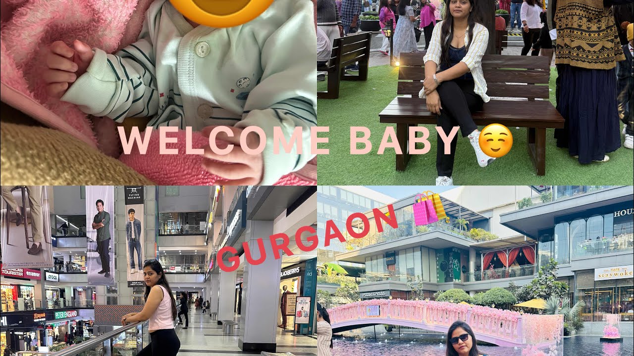 I Went To Gurgaon For Shopping😍 || Welcome Baby Girl 🤗|| 