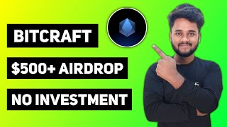 Bitcraft - Free Airdrop Guide || Bitcraft $22 Million Funding || New Zero Investment Airdrop
