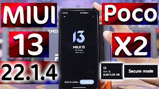 Poco X2 Miui 13 2214 Review  Poco X2 New Update