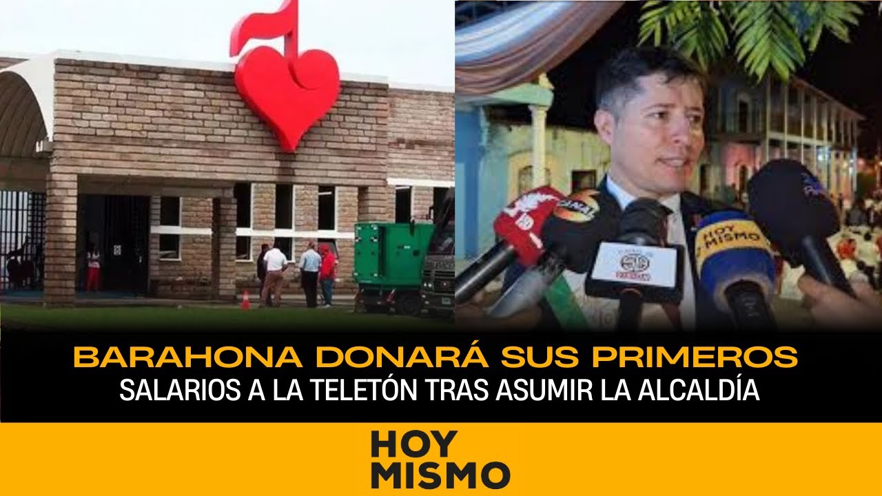 Alcalde reelecto de Santa Bárbara asumió el mando y donará sus primeros salarios a la Teletón.
