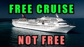 Free Cruise Scam - What Does Free Mean?