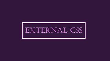 stylesheet using external css file
