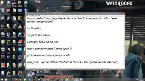how to compress psp game (ISO)