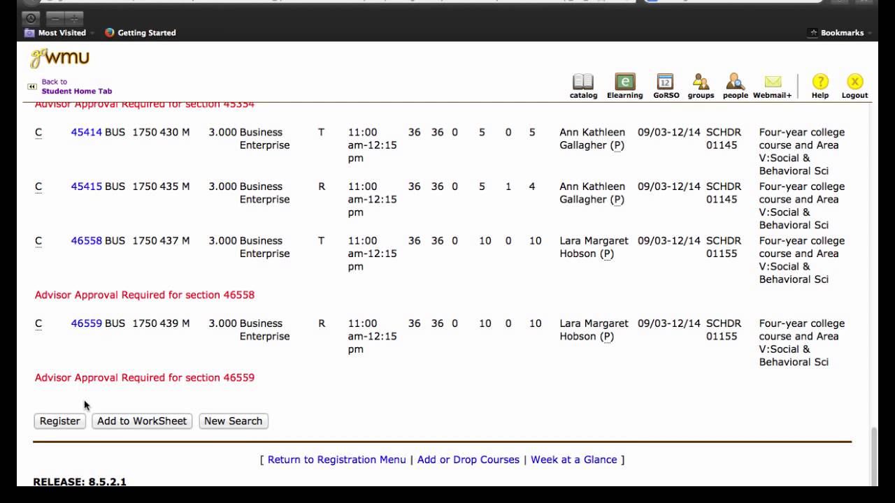 WMU Course Registration and Waitlistling! YouTube