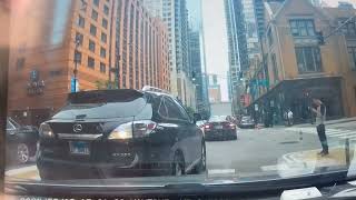 Car Accident On A Busy Street