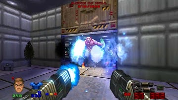 Brutal Doom E1M7 (100% Kills, Secrets)