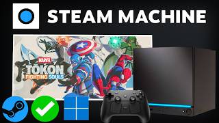 Marvel Tokon Steam Machine Performance 2160P 1440P 1080P Dual Boot Windows 11
