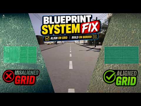 Advanced Build Technique: Blueprint System & Grid Alignment Fix