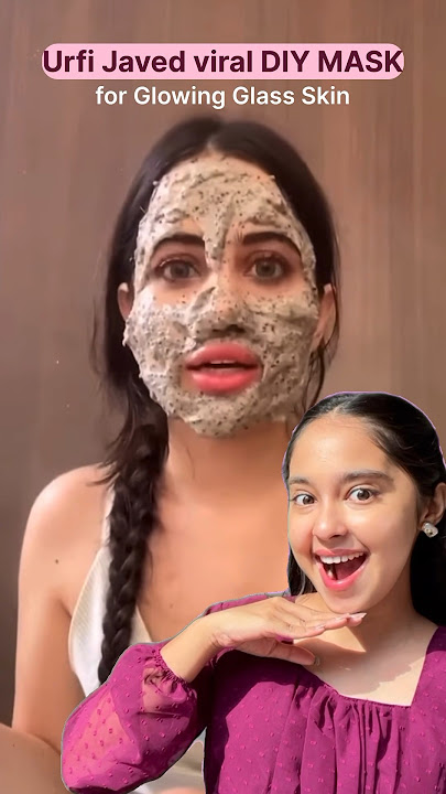 Urfi Javed viral CHIA SEEDS FACE MASK#koreanskincare#youtubeshorts#ashortaday#trendingshorts#glowing