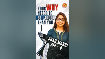 Topper Talk with UPSC CSE 2024 AIR 4 Shah Margi Chirag | Your WHY needs to be larger than you