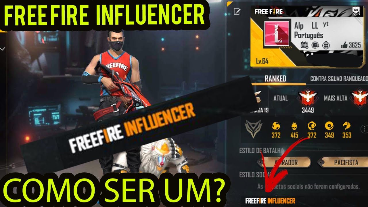 Ganhe o Verificado Free Fire: Passo a Passo para Influenciadores Garena -  Dluz Games