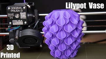 3D Printed Vase Mode Lilypot