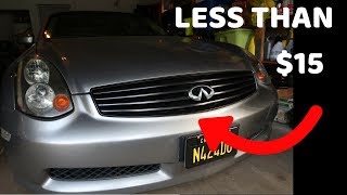 How To Plasti Dip Your G35 Grill DIY