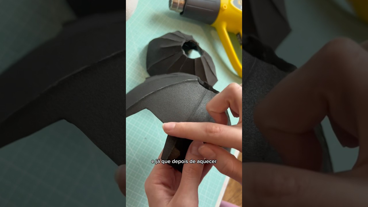 Por que aquecer o EVA? #cosplay #diy #cosmaker