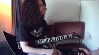 Marty Friedman Lesson w/ Guitar World in '98 Part 2