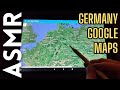 Map of germany on google maps  asmr