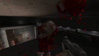 A run through my custom Quake 2 maps - part 1 of 3 (HD)