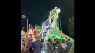 Wahana Pasar Malam di Jolotundo Semarang Ambruk