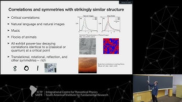 Juan Carrasquilla: Machine Learning for Quantum Matter - Class 1 of 4