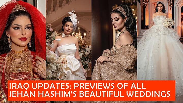 PREVIEWS OF ALL JEHAN HASHIM’S BEAUTIFUL WEDDINGS