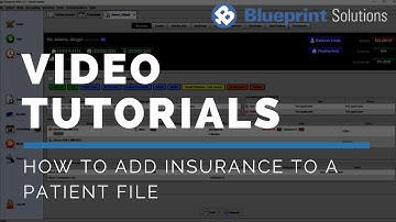 How to Add Insurance to a Patient File