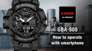 Tip6 💪 GBA-900 G-SHOCK 📣 How to operate with a Smartphone screenshot 2