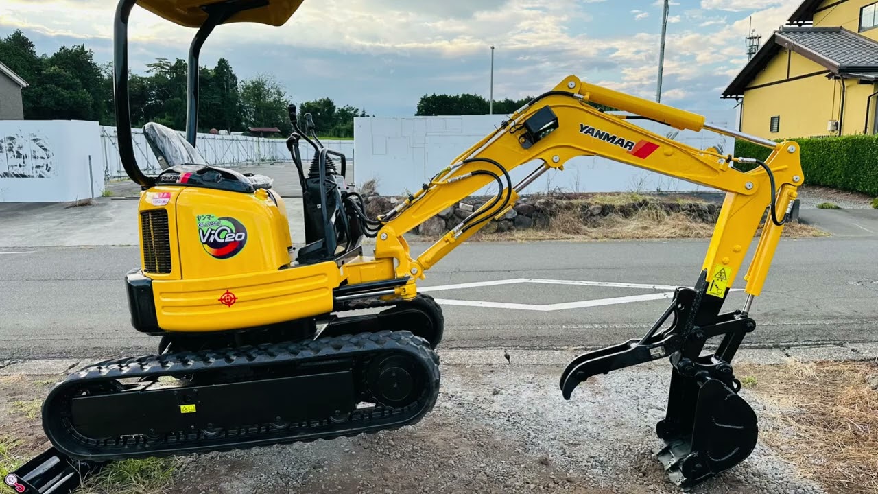ヤンマー●ミニユンボ●VIO20●2312時間●4wayマルチ●倍速付き●ハサミ付き●2tクラス●油圧ショベル 軽油●シート､バッテリー新品●全国陸送可能 ●下取り可能