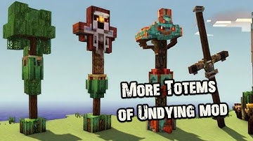More Totems of Undying mod and Wall Jump mod | Minecraft Mods