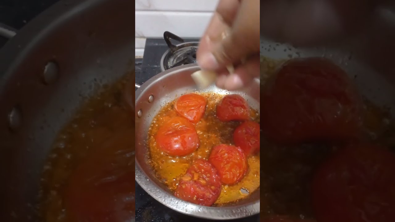 Viral Tomato Chutney New Style No Mixy Hand Made