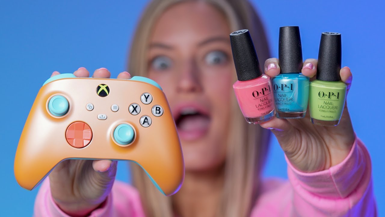 Controle Xbox Series - Sunkissed Vibes OPI Special Edition - Xbox One /  Xbox Series