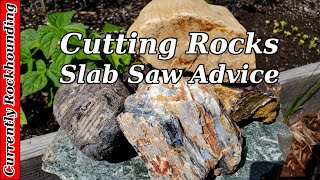 Slab Saw Advice // Tip & Tricks to Cutting Rocks