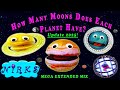 How Many Moons Does Each Planet Have 2025 - Meet the Moons Mega Mix - Solar System Song - The Nirks