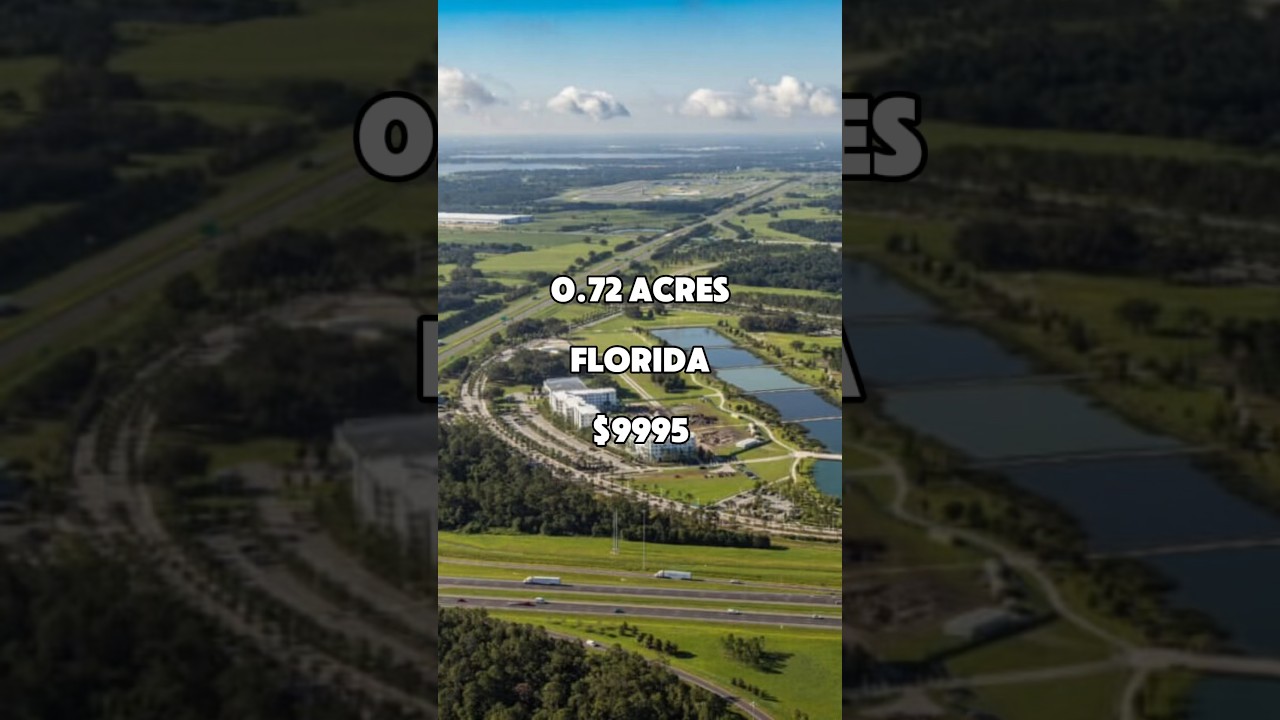 0.72 Acres in Polk City, FL for $9,995. 