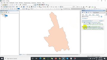 How to convert Shapefile to KML in ArcMap