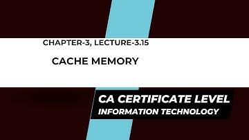 Cache Memory