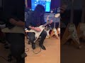 Yngwie Malmsteen jamming on his late 60s Gibson Flying V