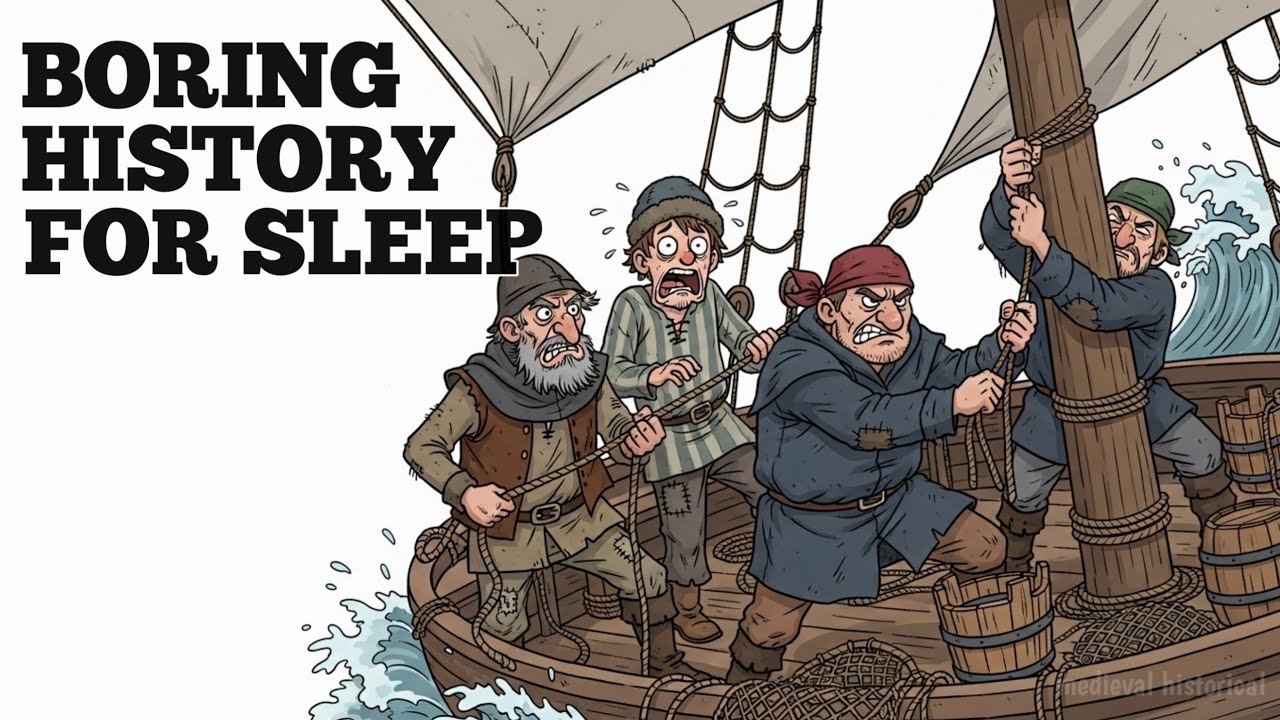 Boring History for Sleep | Survival on the Waves, The Daily Struggle of Medieval Seafarers
