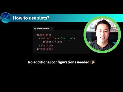 How to use slots | component Design Pattern - Part 5